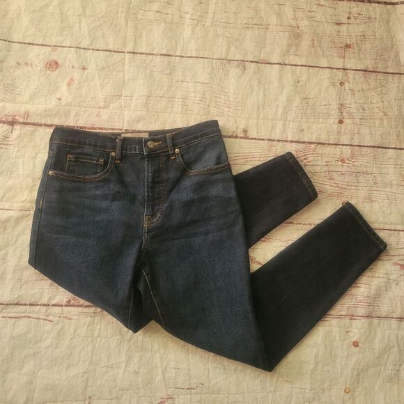 Everlane The High Rise Skinny Ankle Jeans Size 28 - Picture 2 of 7